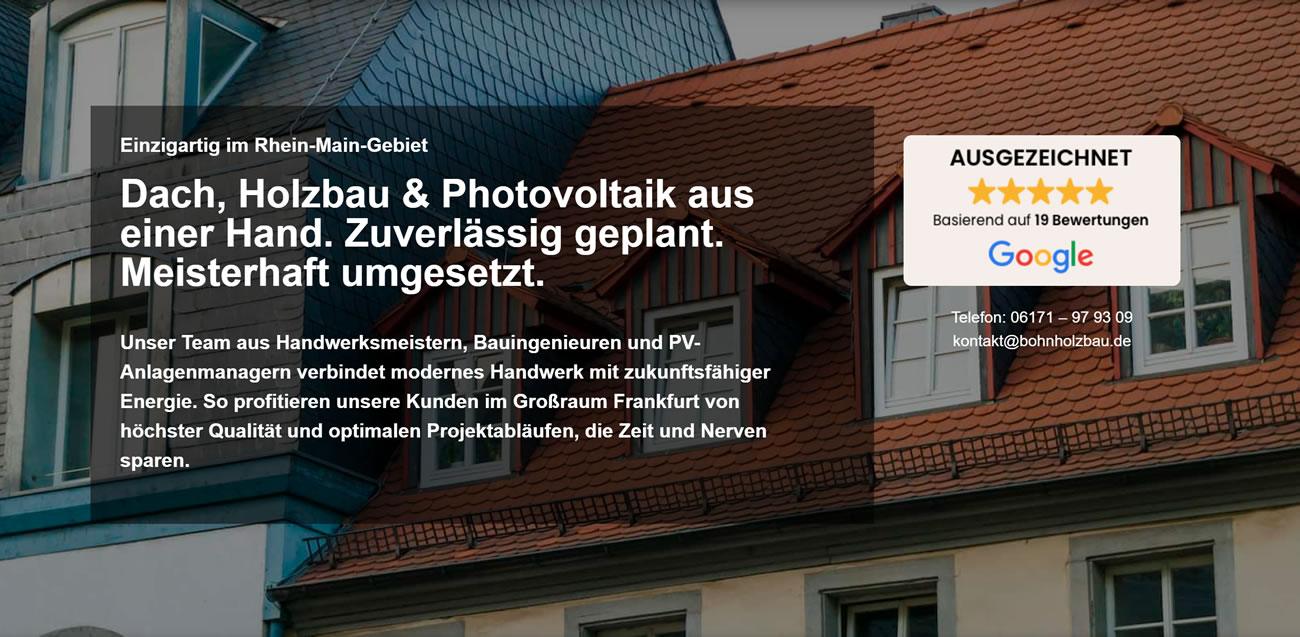 Dachdecker Wiesbaden - 🔨BOHN: ✓Dachgauben, Dachfenster, Dacheindeckung, Dachstuhl